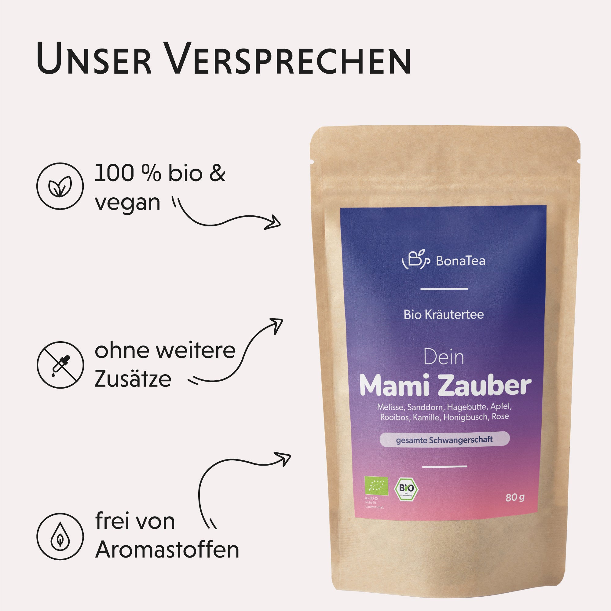 Dein Mami Zauber - Kräutertee, 80g