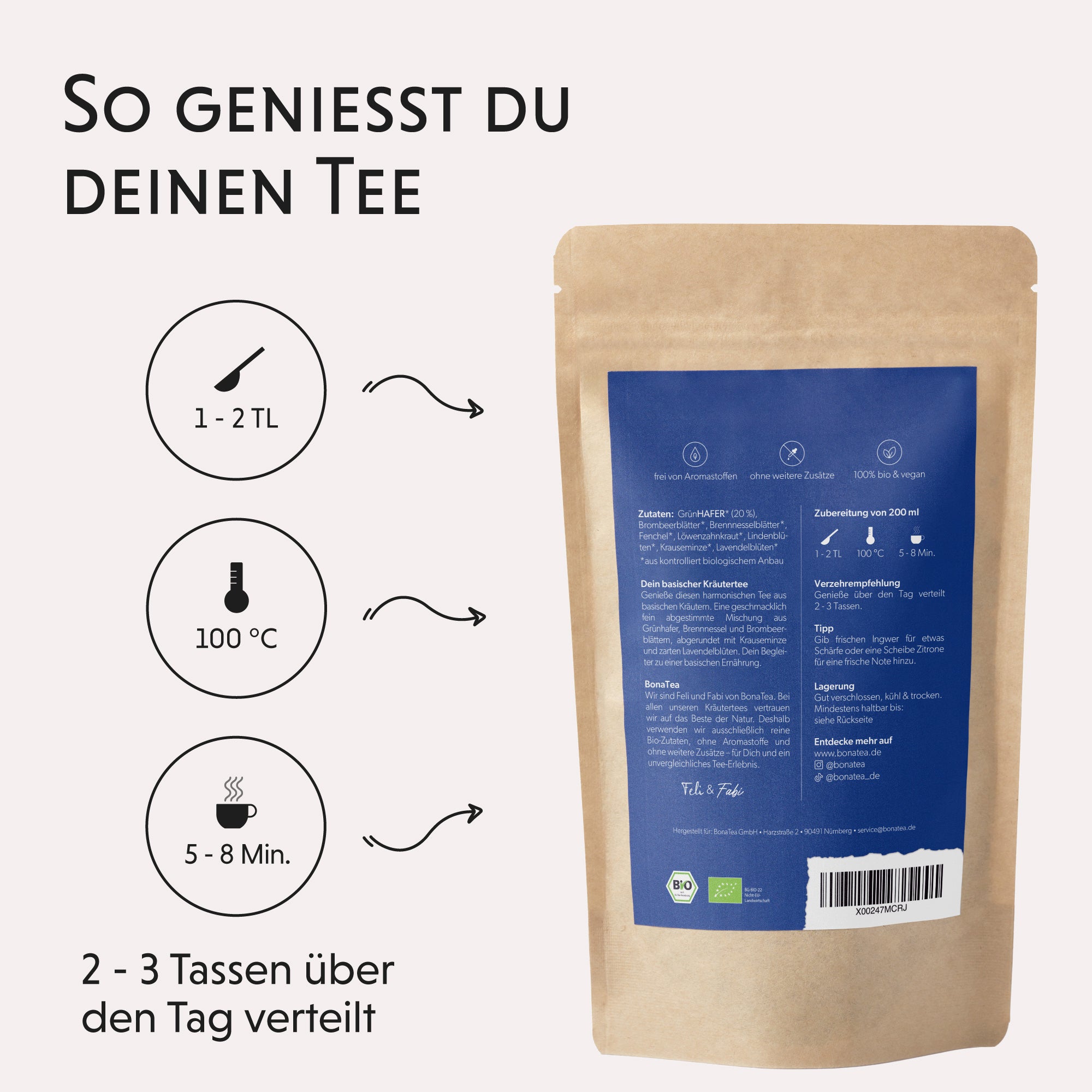 Dein Basischer Kräutertee - Kräutertee, 100g