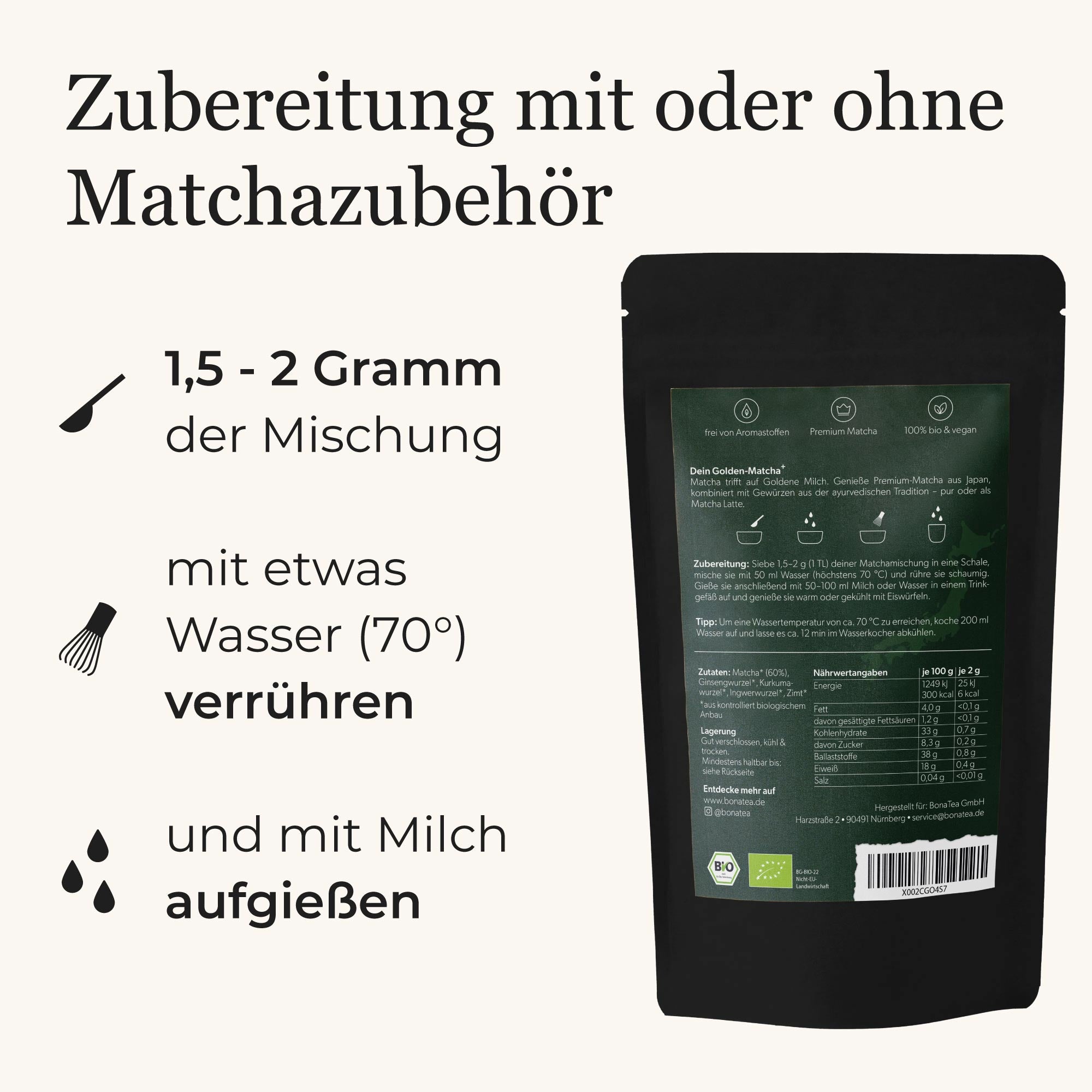 Dein Golden Matcha+