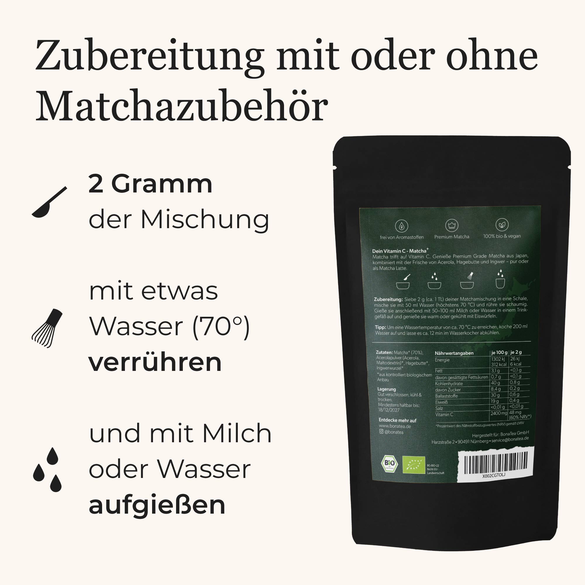 Dein Vitamin C Matcha+