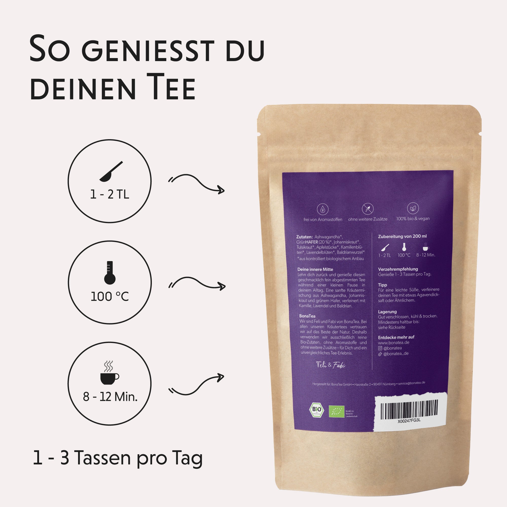 Deine Innere Mitte - Kräutertee, 100g