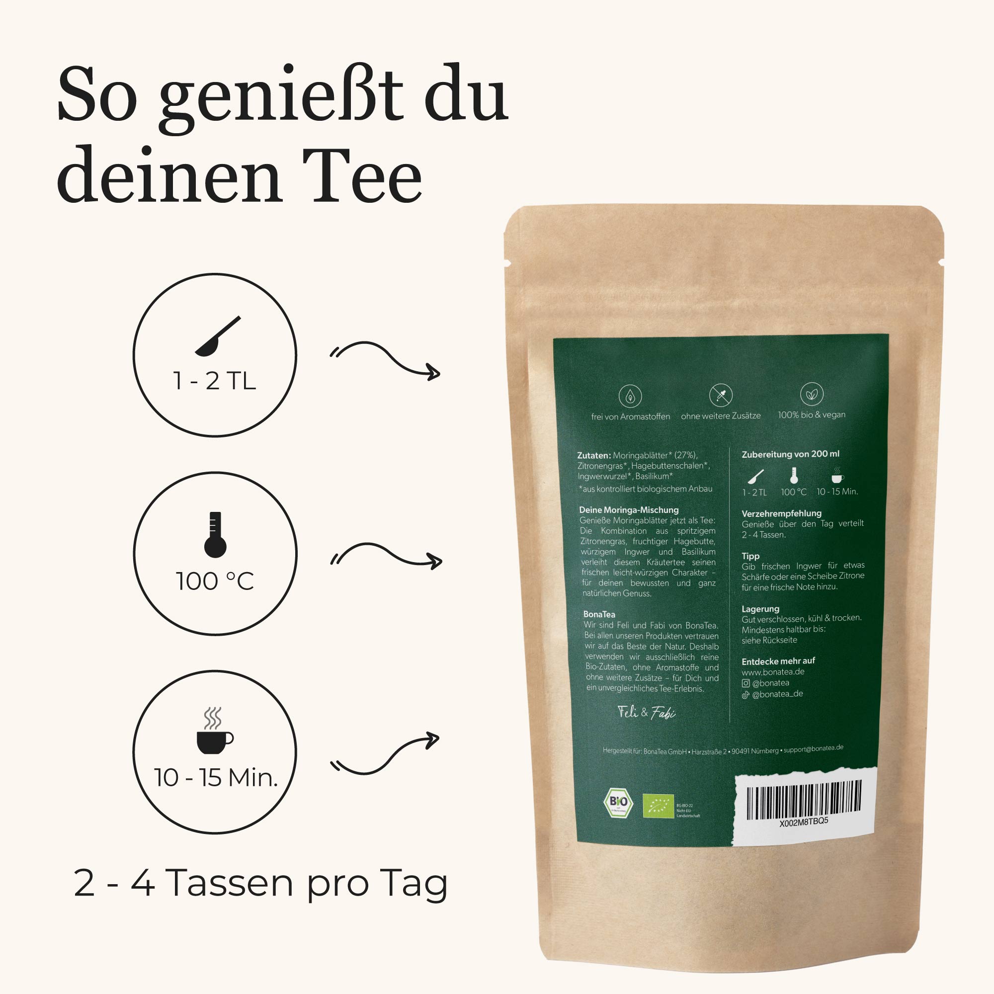 Deine Moringa Mischung