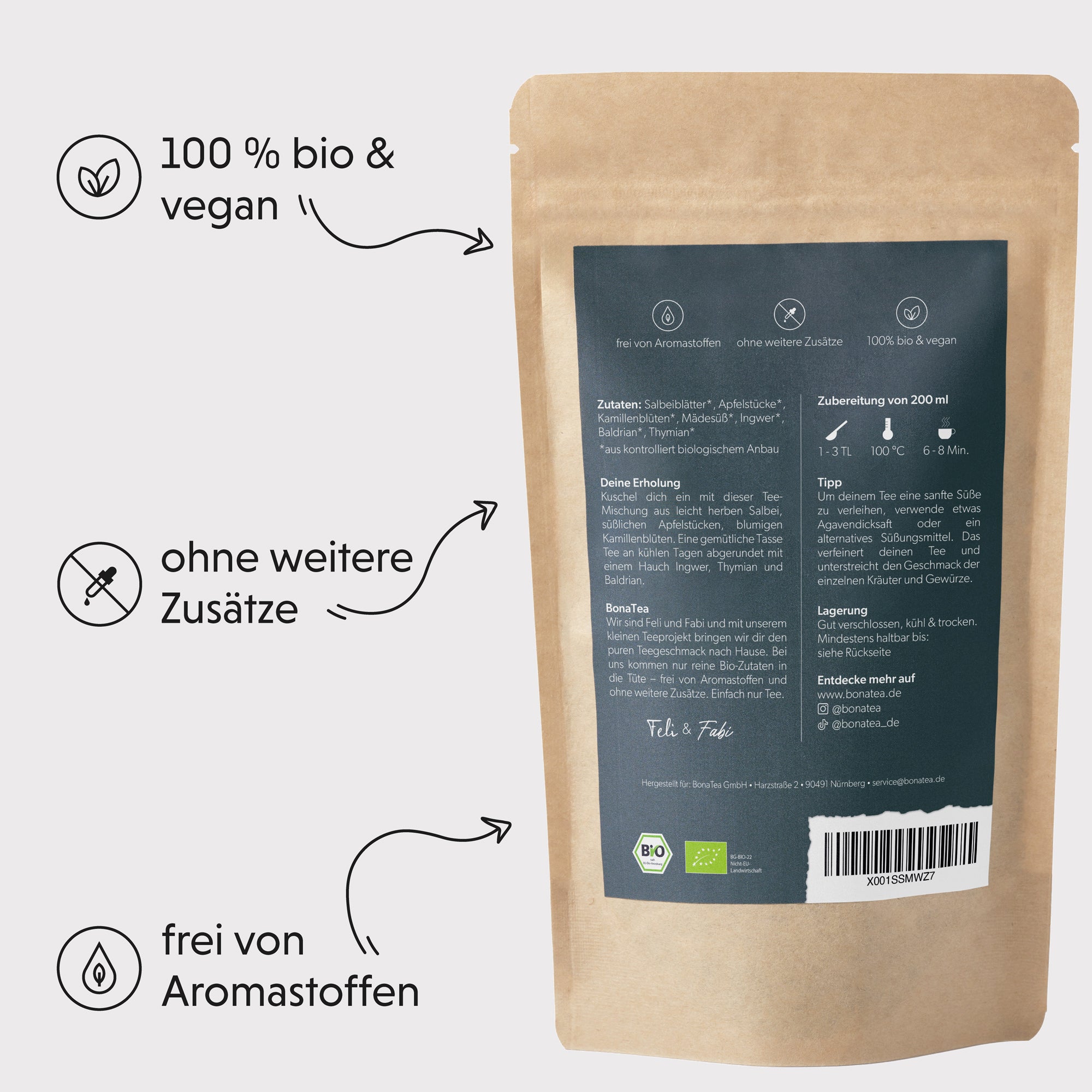 Deine Erholung - Kräutertee, 100g