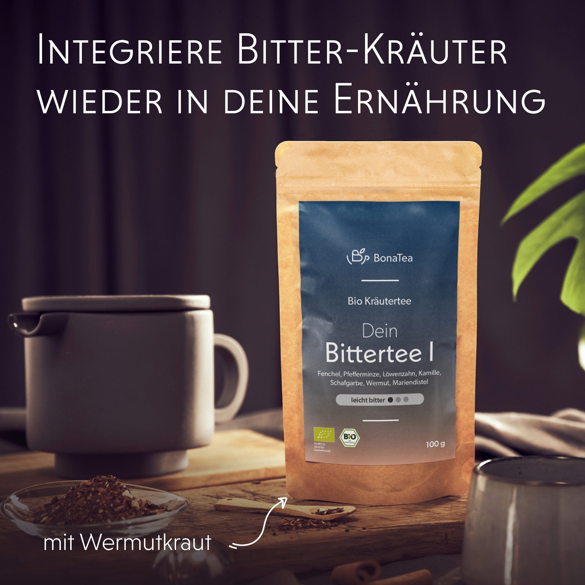 Dein Bittertee 1 - Intensität: Leicht, 100g