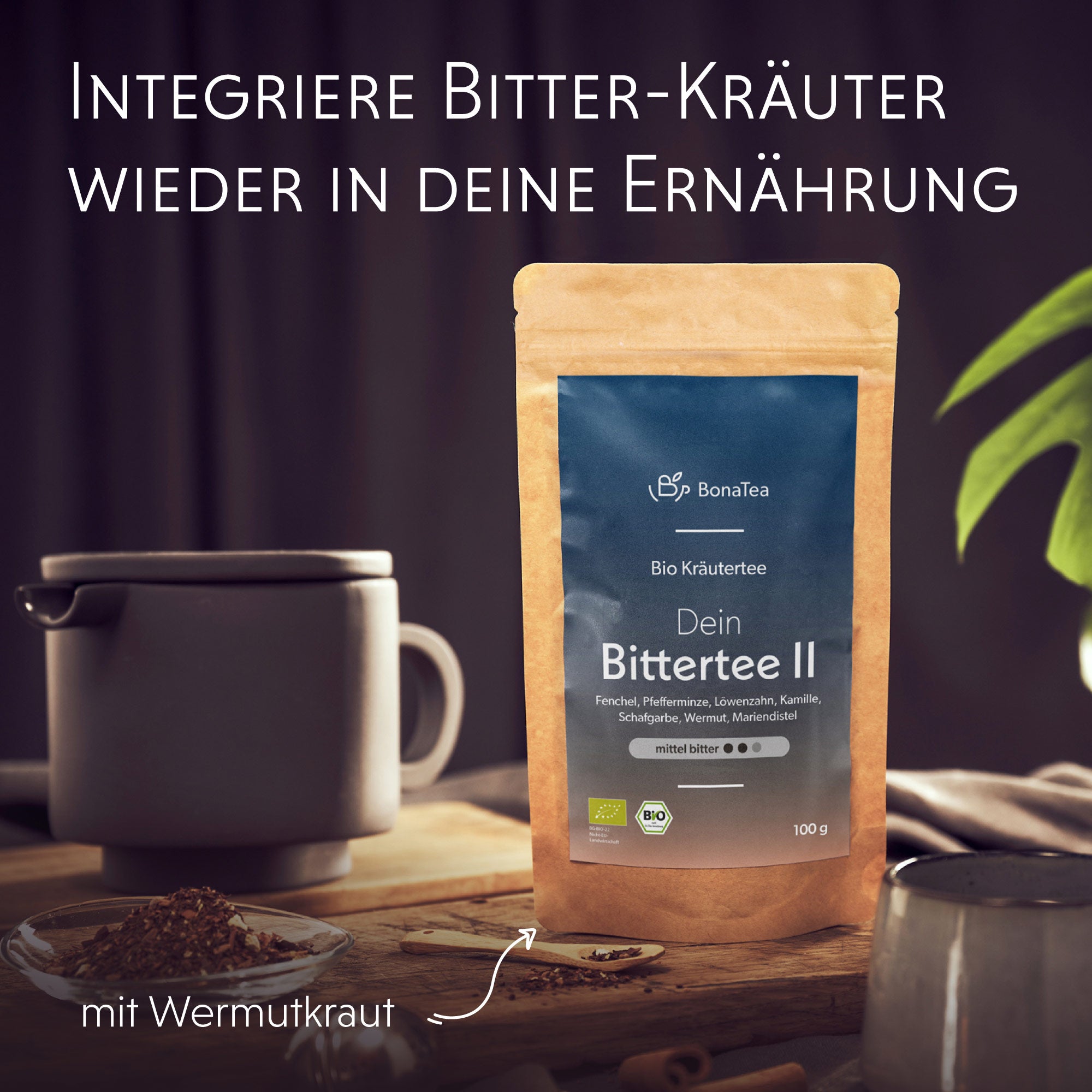 Dein Bittertee 2 - Intensität: Mittel, 100g