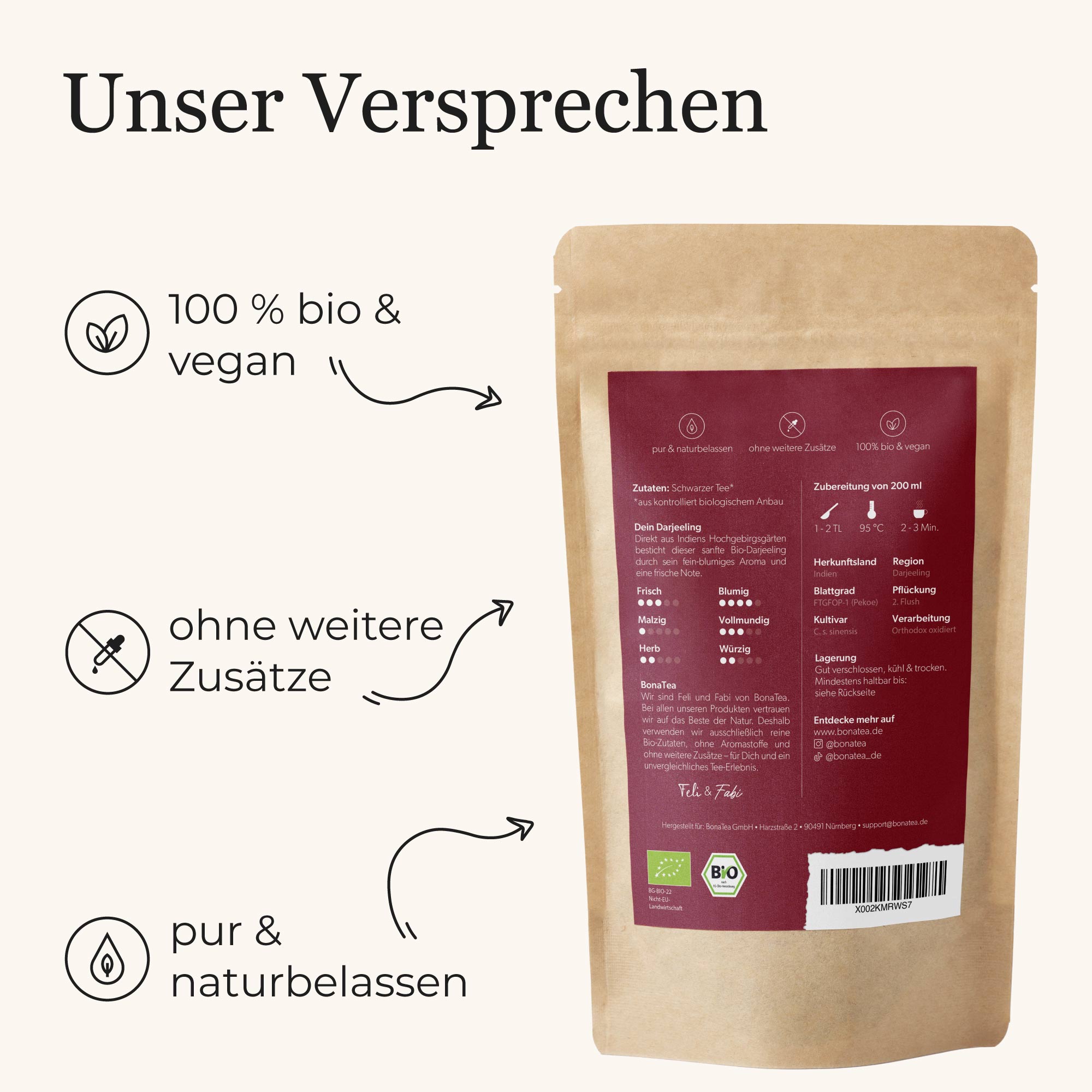 Dein Schwarztee Dajeeling