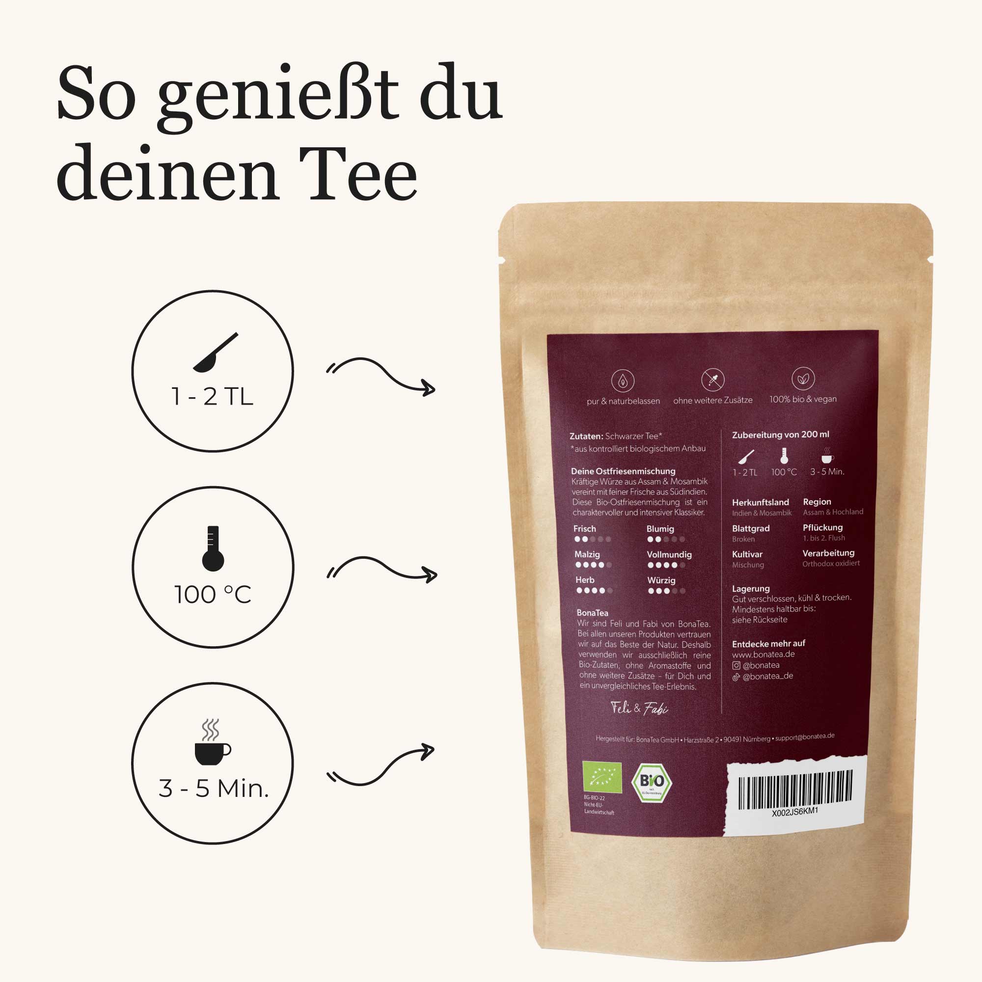 Dein Schwarztee Ostfriesenmischung