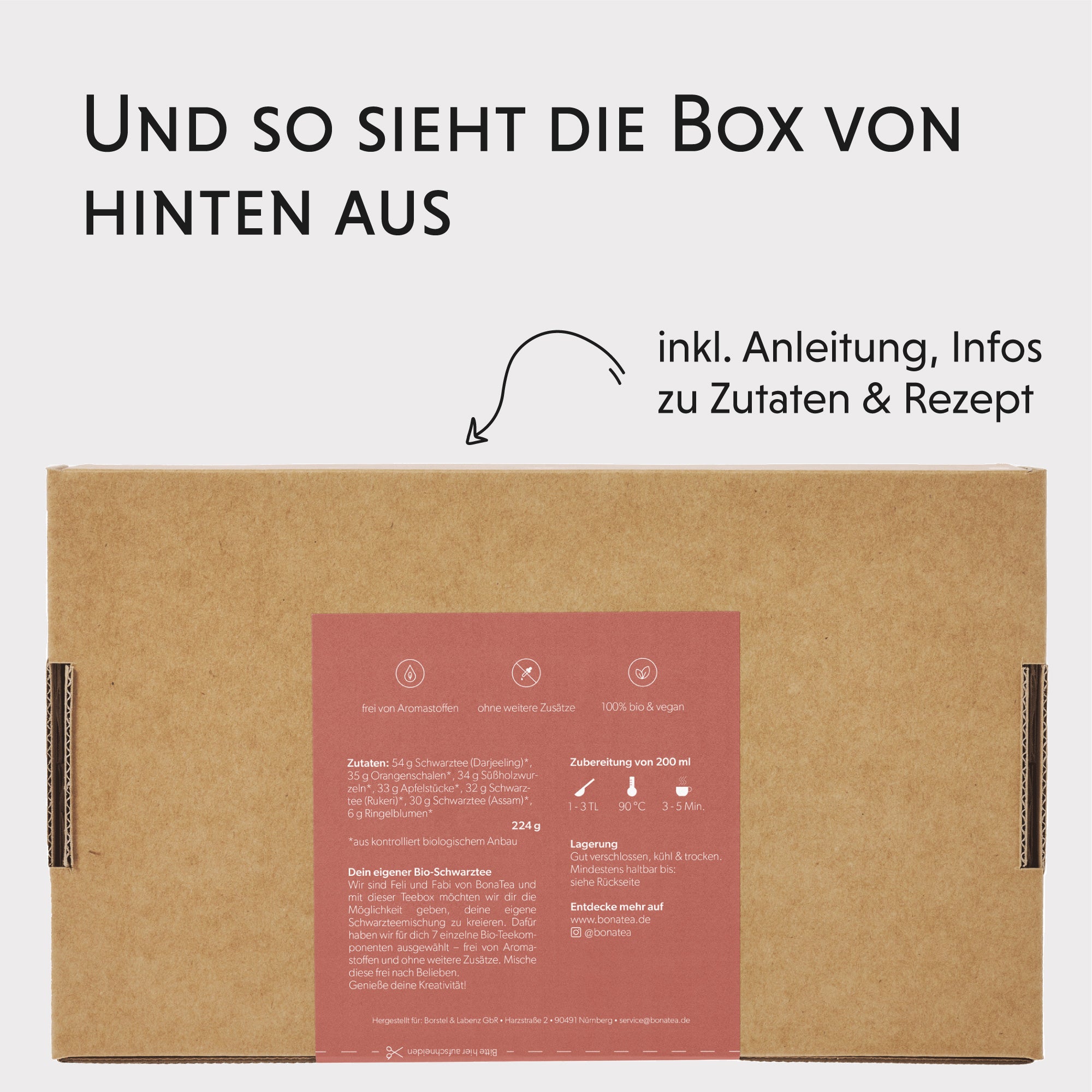 Schwarztee Selber Mischen Geschenkset