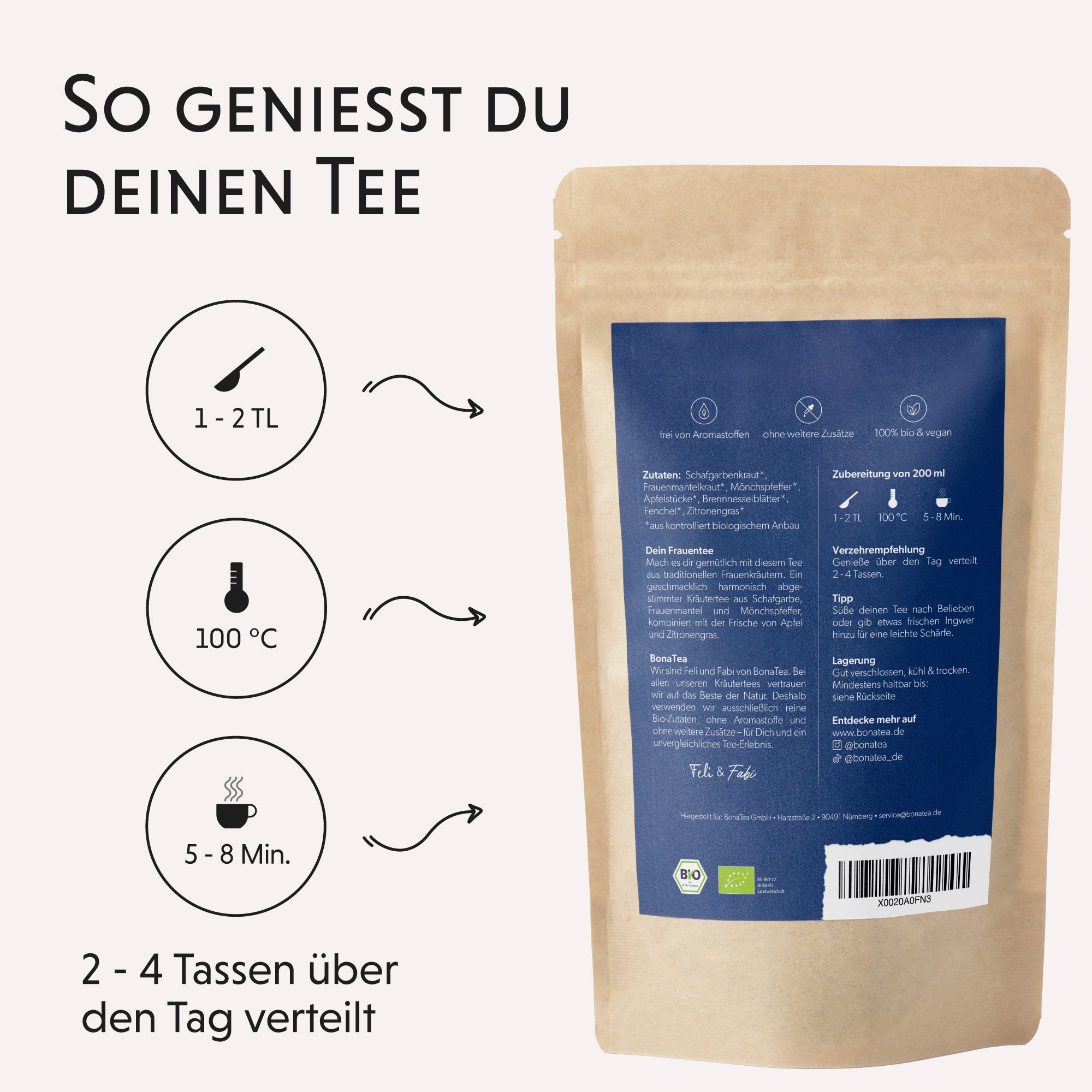 Dein Frauentee - Kräutertee, 80g