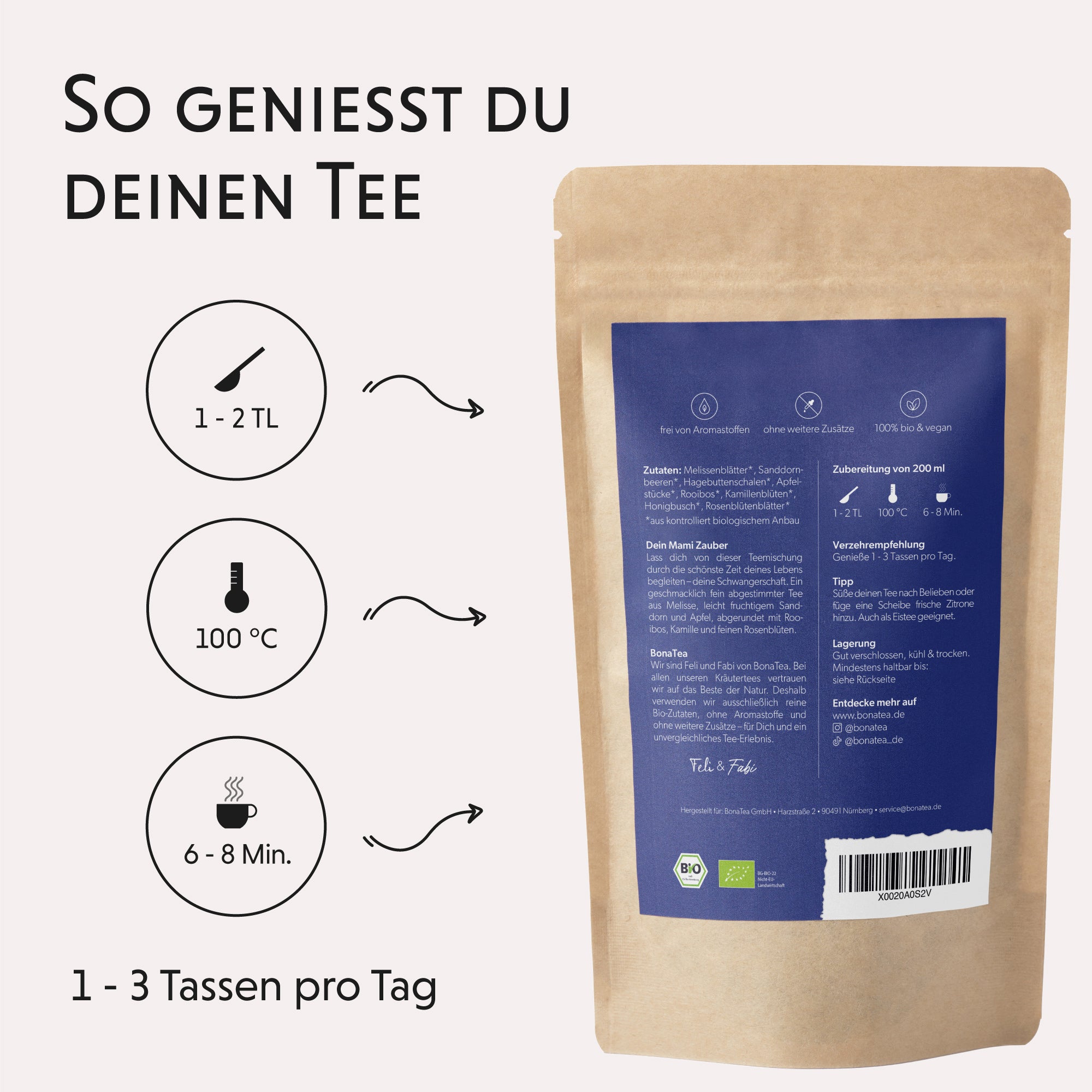 Dein Mami Zauber - Kräutertee, 80g