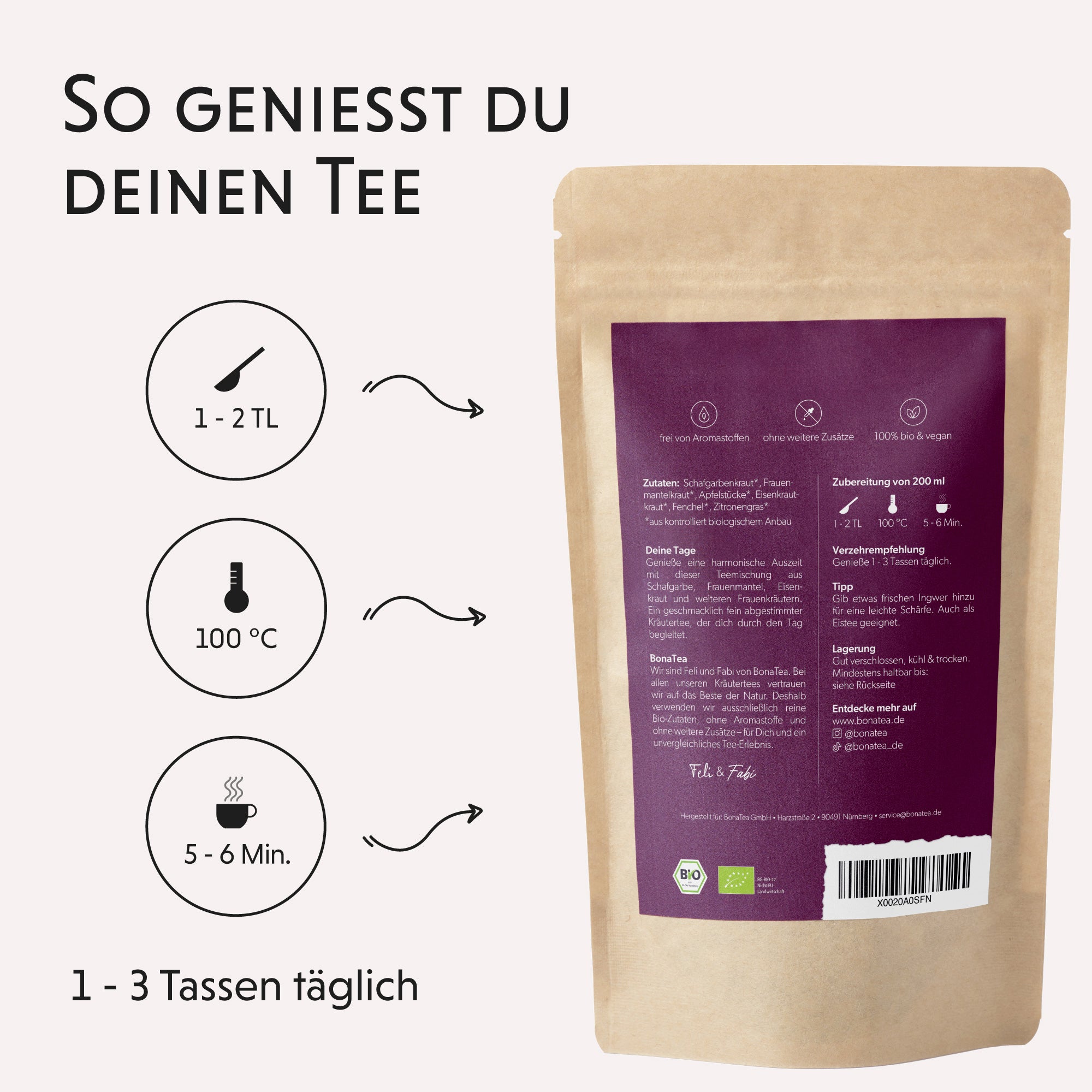 Deine Tage - Kräutertee, 80g